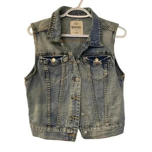 Bluenotes Denim Vest  Large
